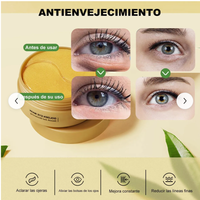 Mascara para ojeras de ORO 24K