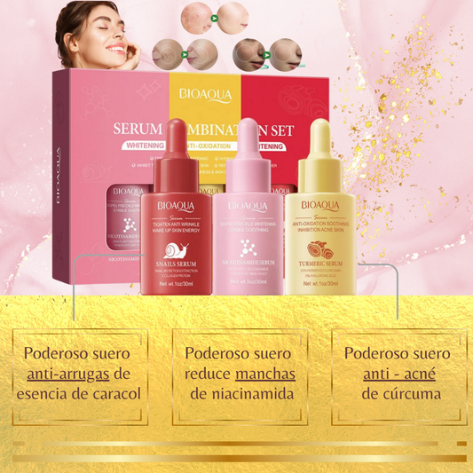 Kit de 3 sueros ANTI-EDAD 🏆