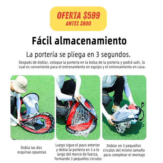 🥅Portería portátil niñ@s ⚽