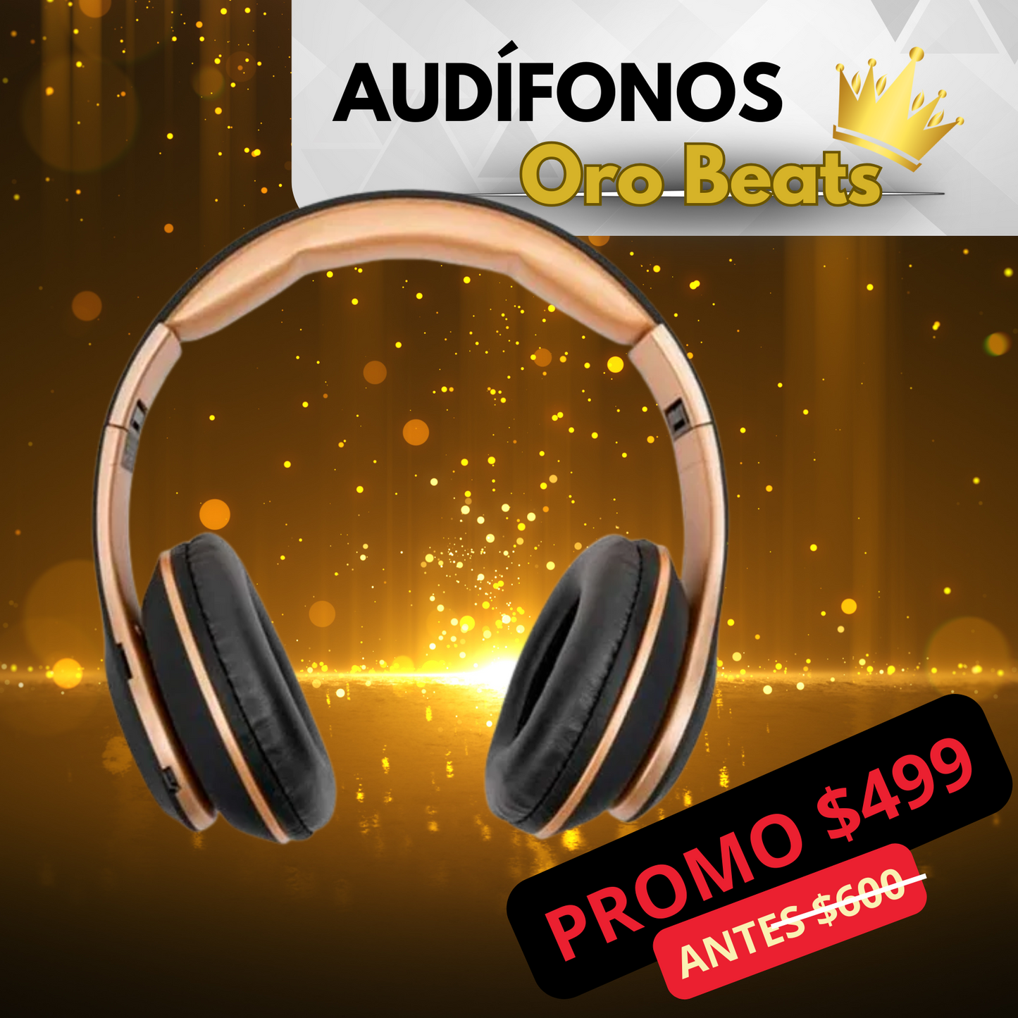👑Oro Beats / Audifonos Supremos 🎧