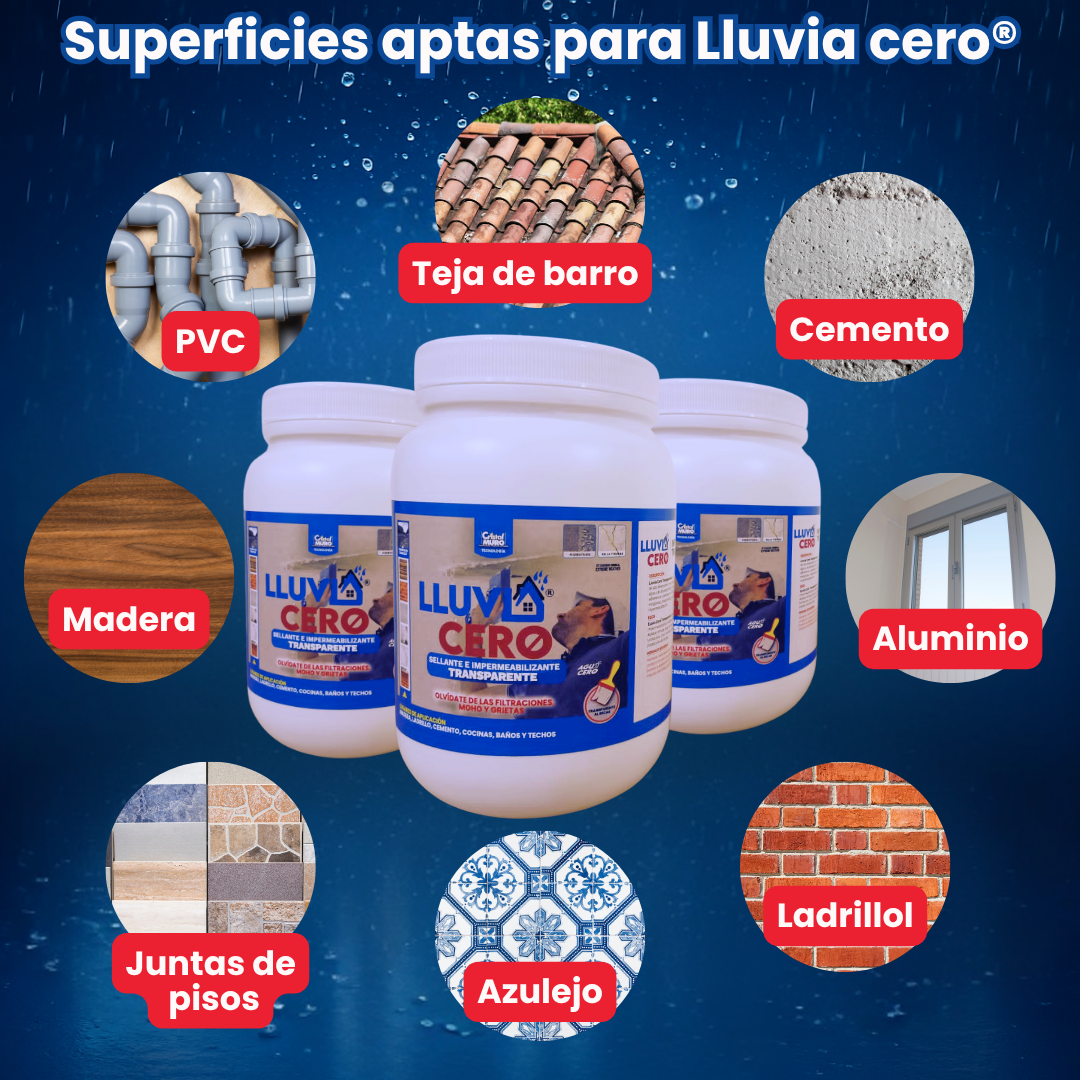Lluvia cero® kit de 3 litros