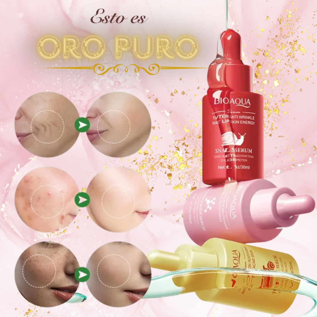 Kit de 3 sueros ANTI-EDAD 🏆