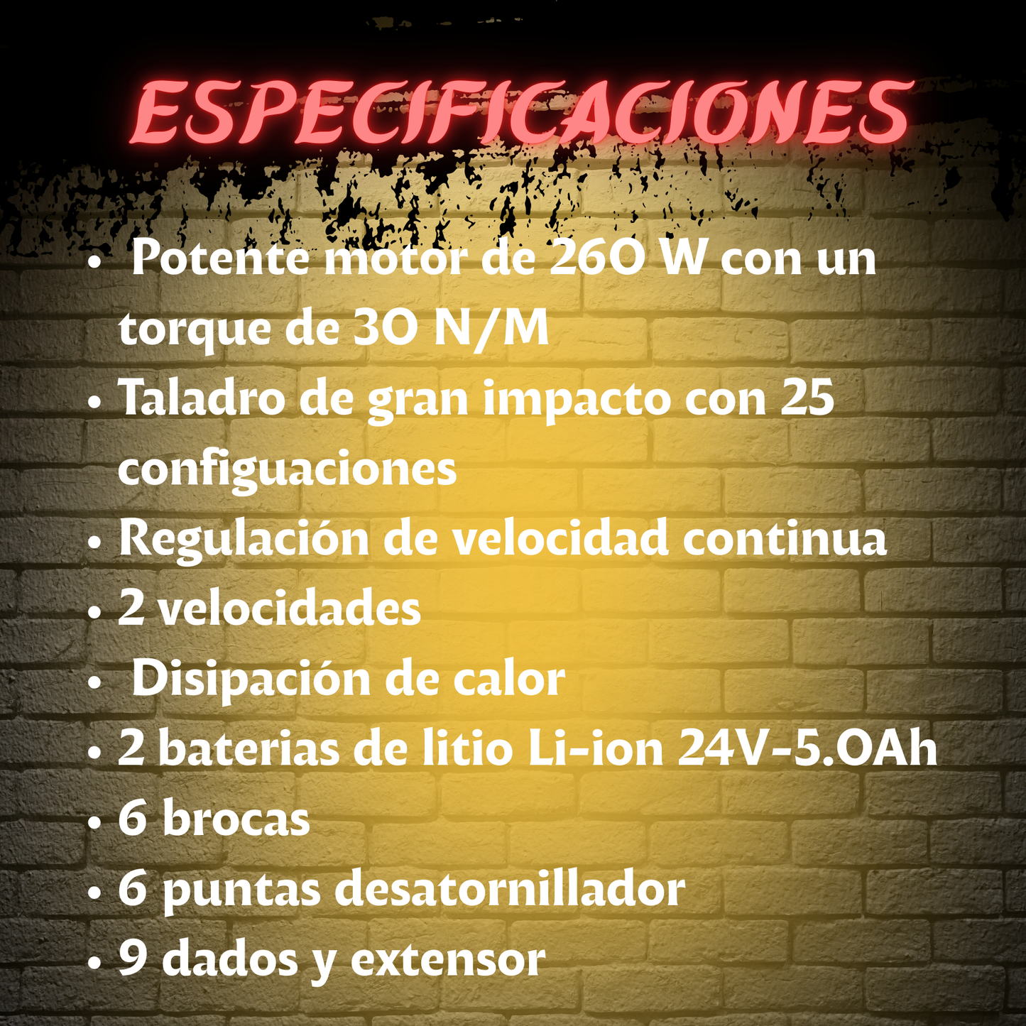 🔧Kit Taladro destornillador Master ⚙