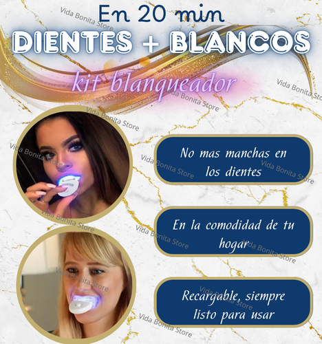 Kit 20 minutos aclarador dental 🦷