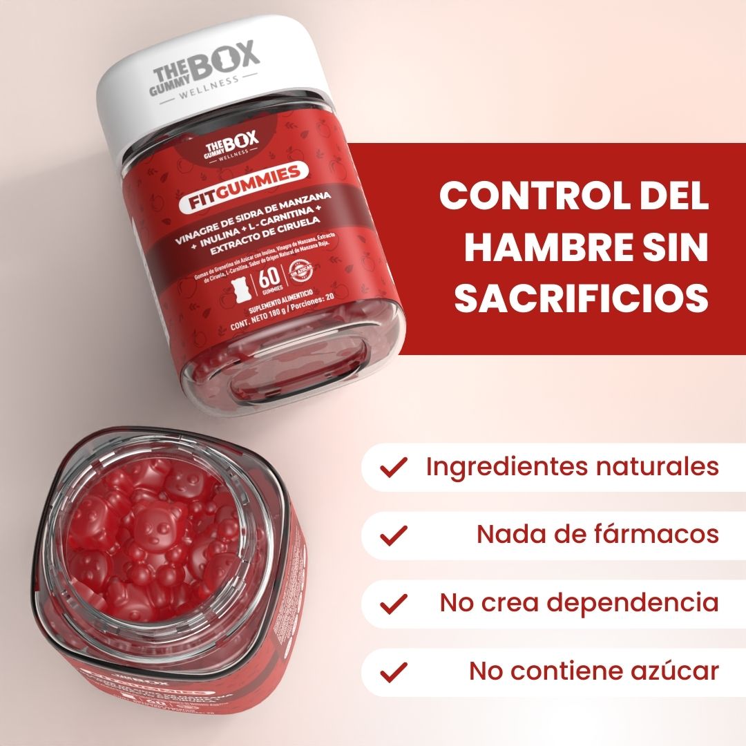 Gomitas para TRANSITO INTESTINAL LENTO 🍎
