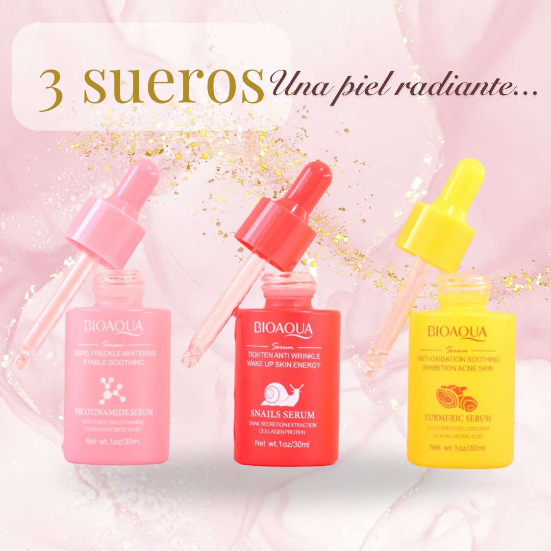 Kit de 3 sueros ANTI-EDAD 🏆