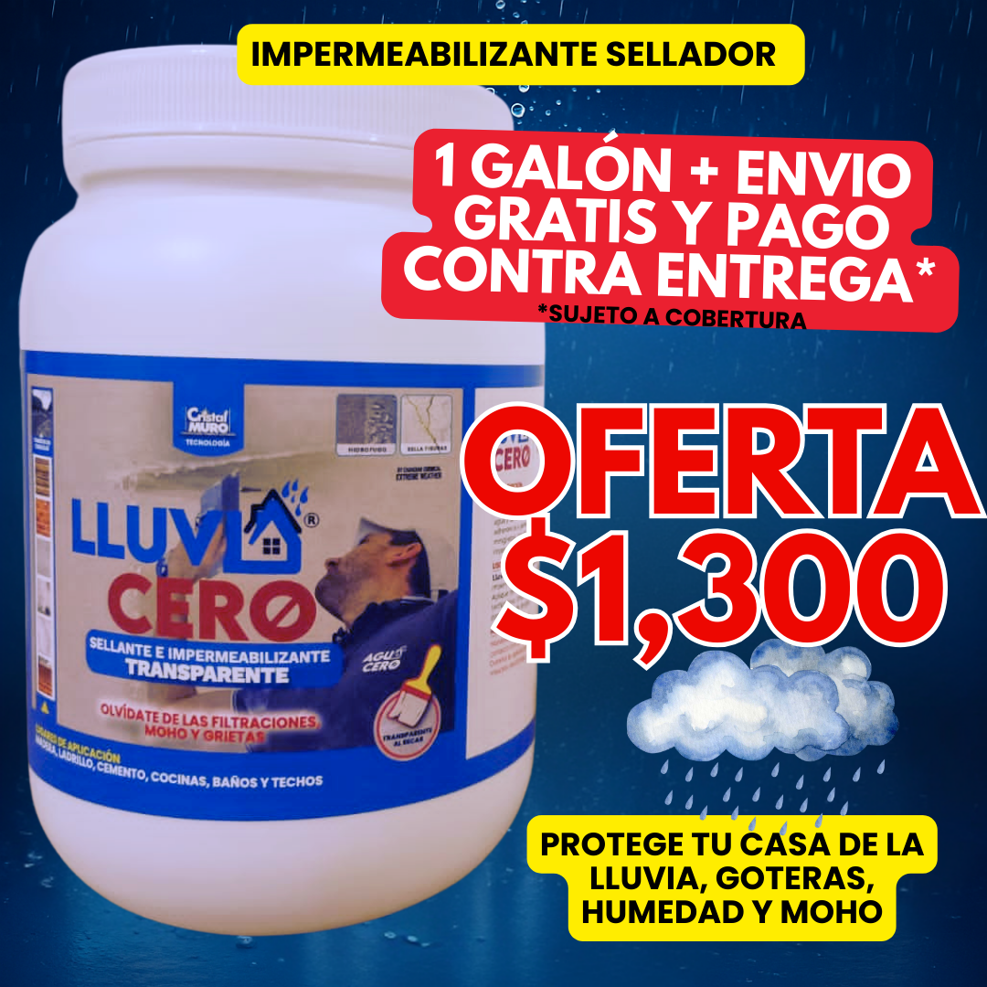 🌧️Lluvia Cero® Llévate 1 Galón por solo $1,300 💦