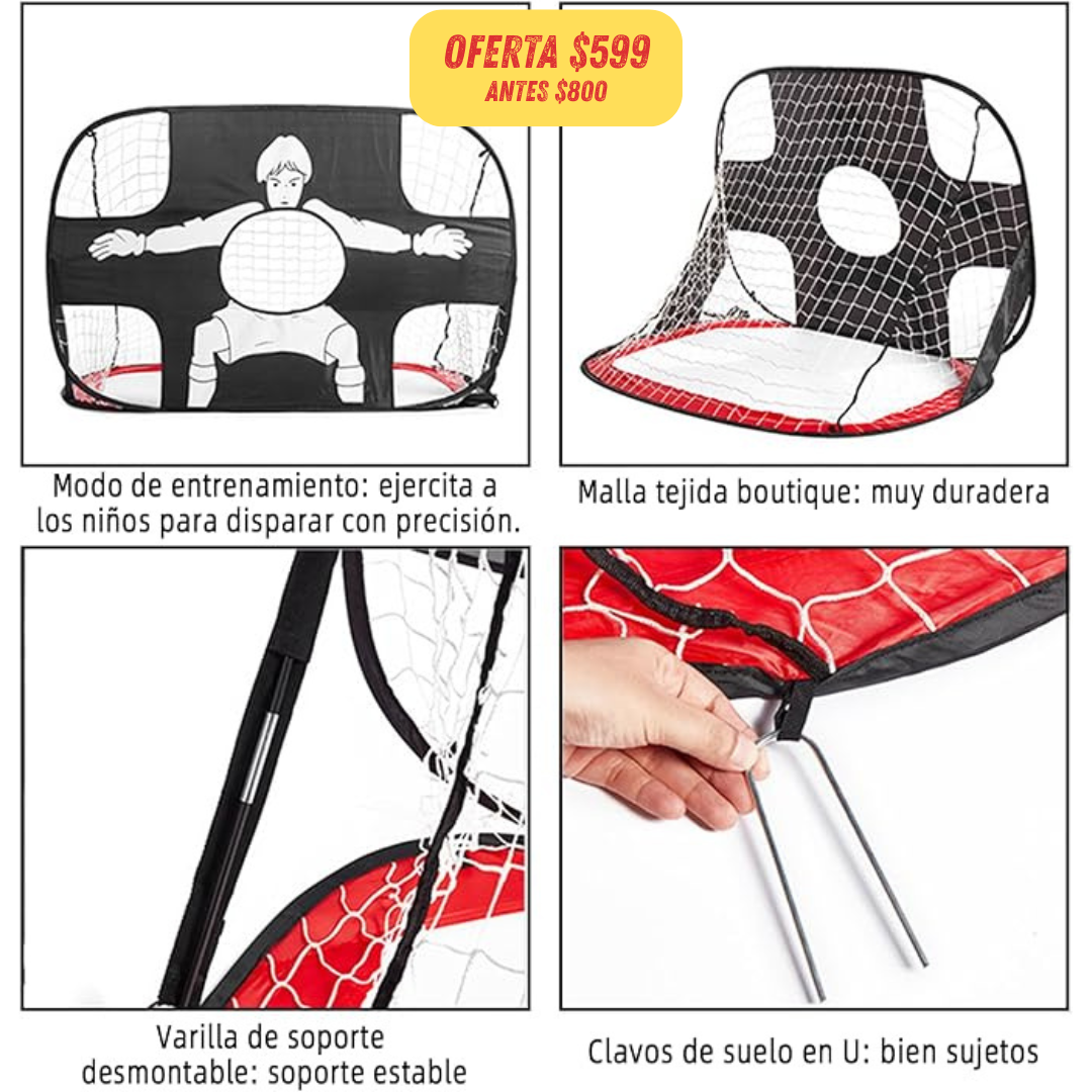 🥅Portería portátil niñ@s ⚽