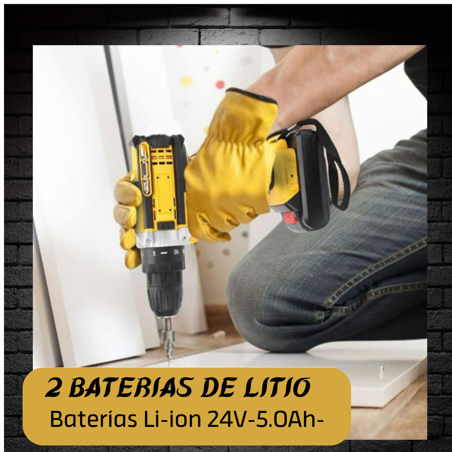 🔧Kit Taladro destornillador Master ⚙