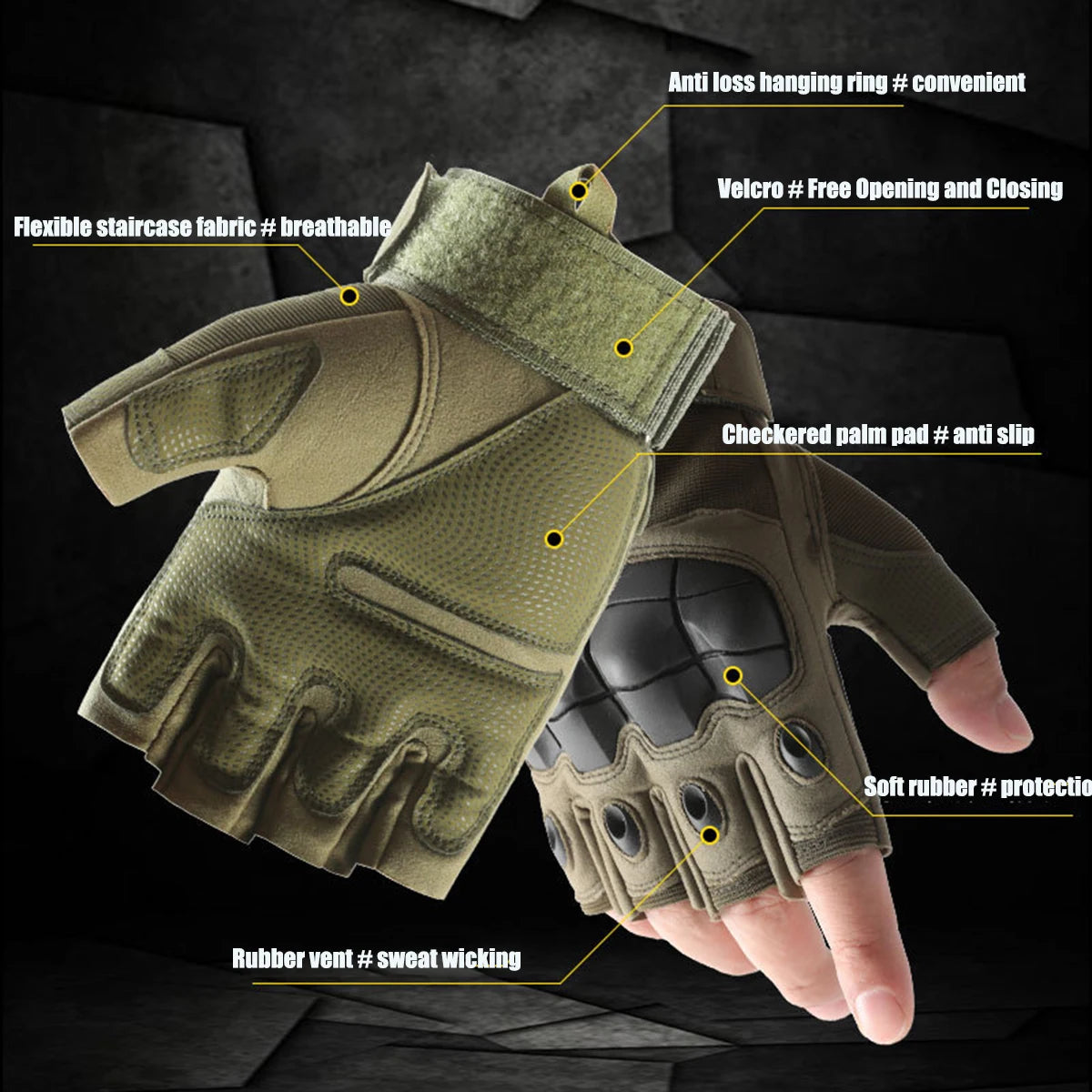 Guantes para Guerrero Táctico 🛡⚔