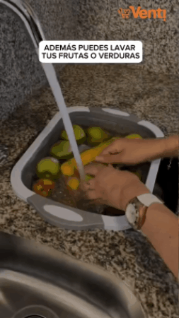 ✨ KitchenFlex – La bandeja plegable que revoluciona tu cocina ✨