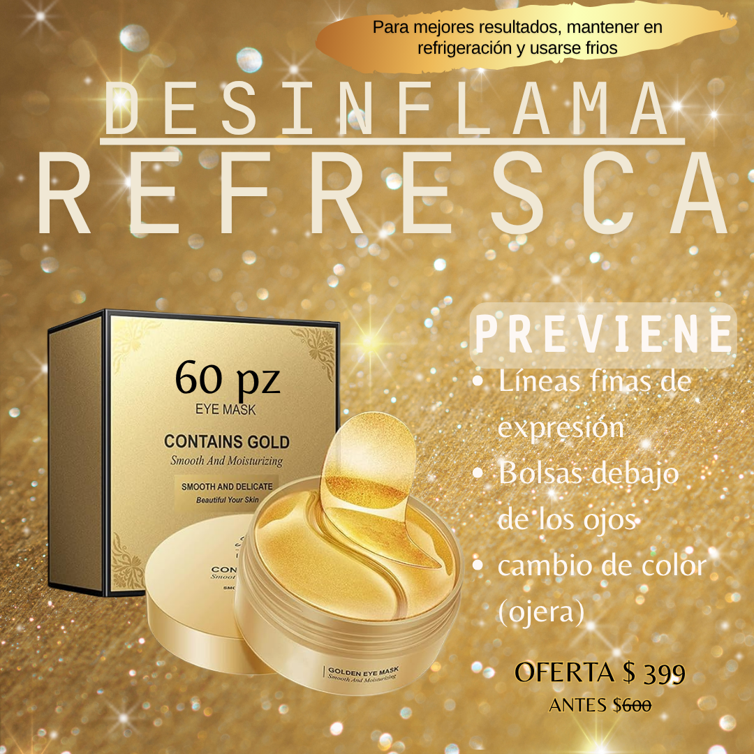Mascara para ojeras de ORO 24K