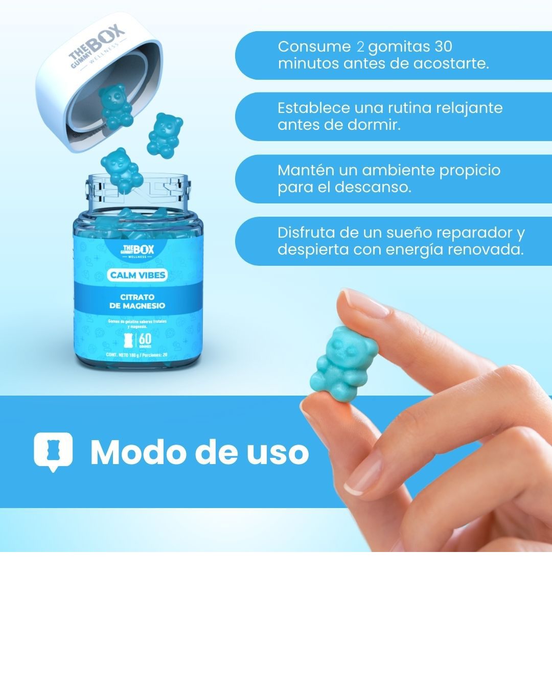Gomitas de Magnesio para el ESTRES 🤕