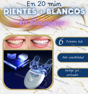 Kit 20 minutos aclarador dental 🦷