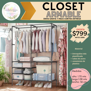 Closet armable 👗👖