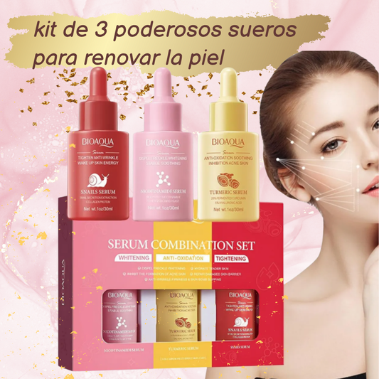 Kit de 3 sueros ANTI-EDAD 🏆