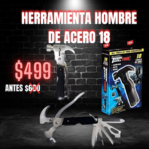 🛠Herramienta Hombre de Acero 18🔥