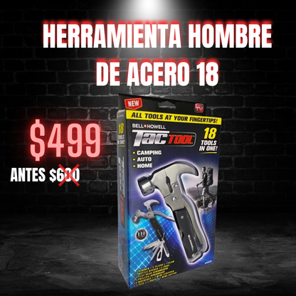 🛠Herramienta Hombre de Acero 18🔥
