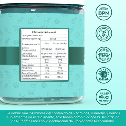 Gomitas para aumentar la CONCENTRACIÖN 🧠