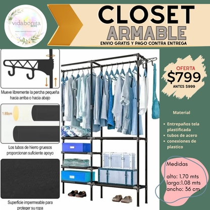 Closet armable 👗👖