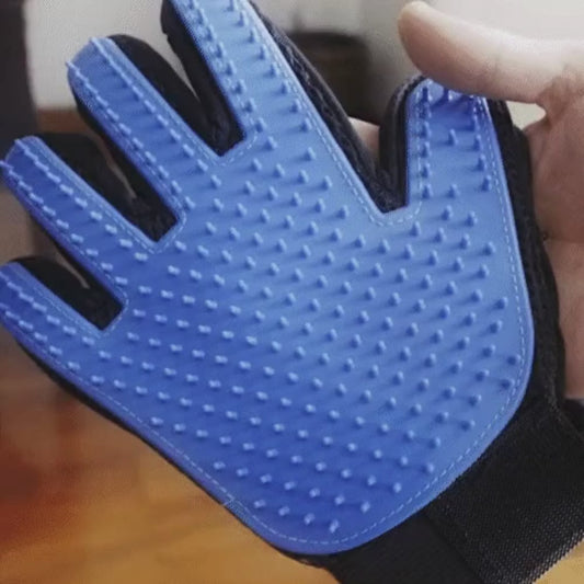 🦴Guante masajeador y quita pelo de mascota🧤